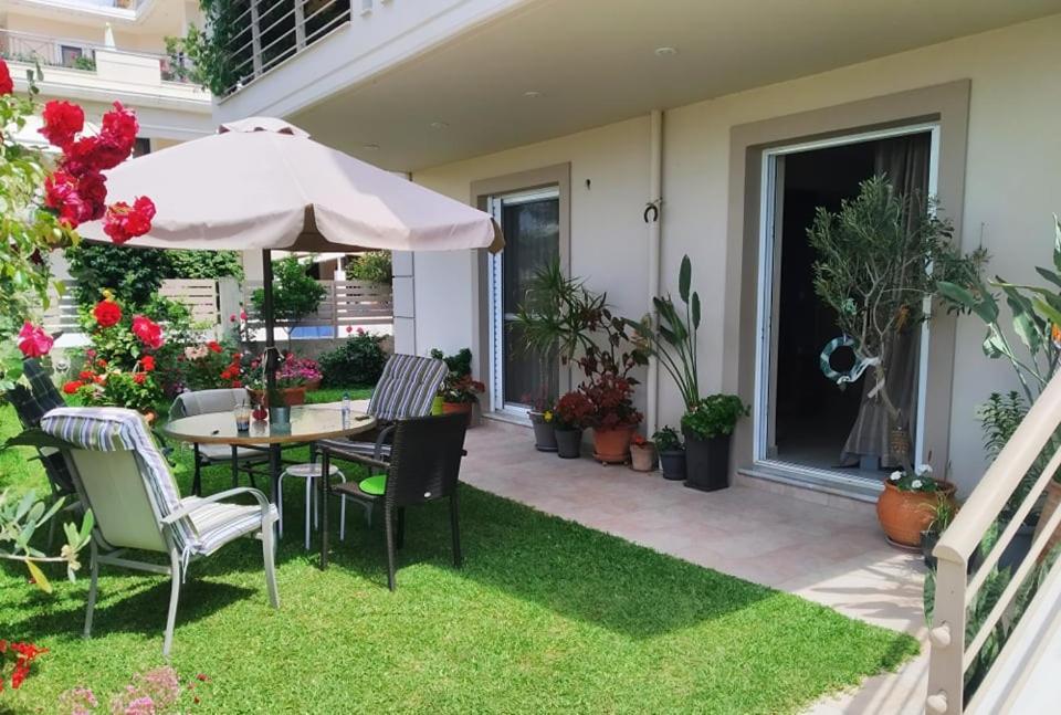 Ferienwohnung Xrysa'S Garden Mesolóngion Exterior foto