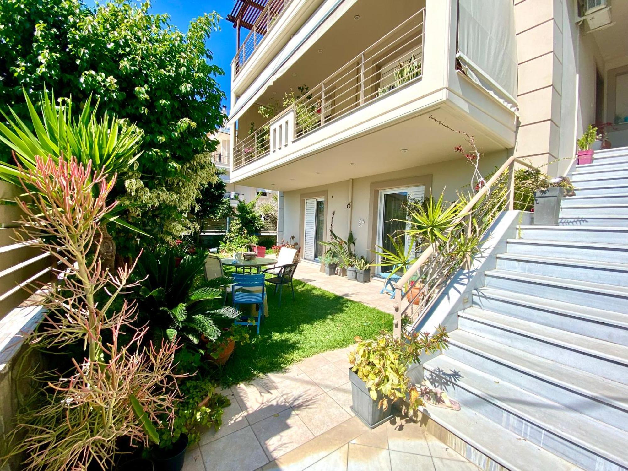 Ferienwohnung Xrysa'S Garden Mesolóngion Exterior foto